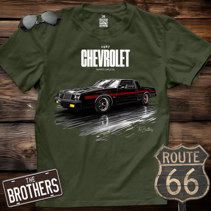87s  Chevy Monte Carlo SS Art T-Shirt