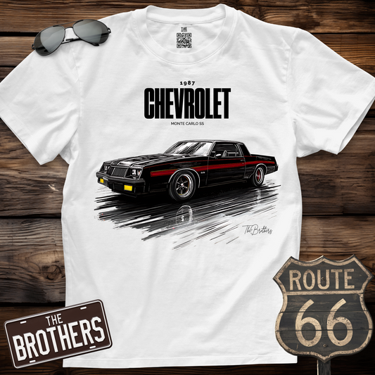 87s  Chevy Monte Carlo SS Art T-Shirt