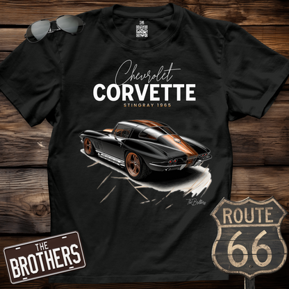 65s Corvette Stingray Art T-Shirt