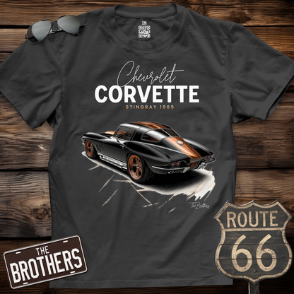 65s Corvette Stingray Art T-Shirt