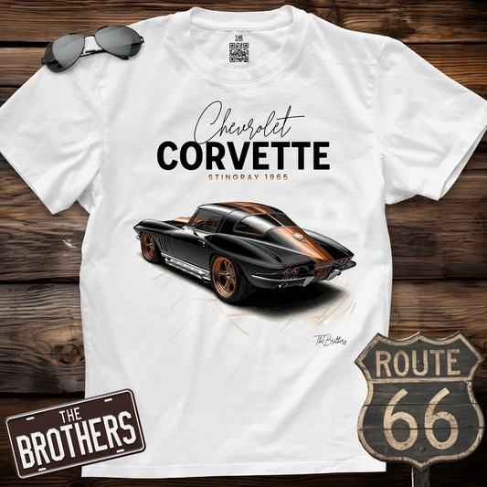 65s Corvette Stingray Art T-Shirt