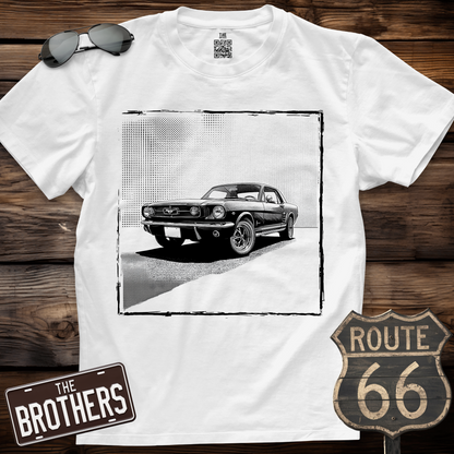 1967 Fastback Mustang Art T-Shirt