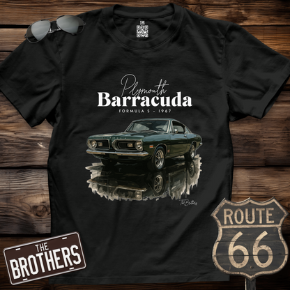 67s Plymouth Barracuda Formula S Art T-Shirt