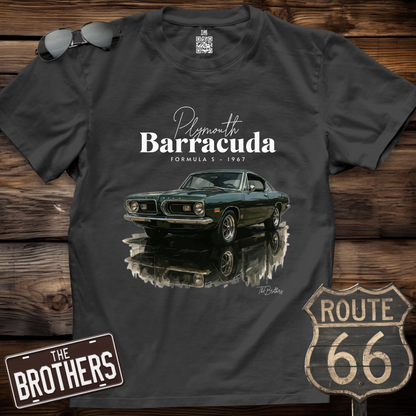 67s Plymouth Barracuda Formula S Art T-Shirt