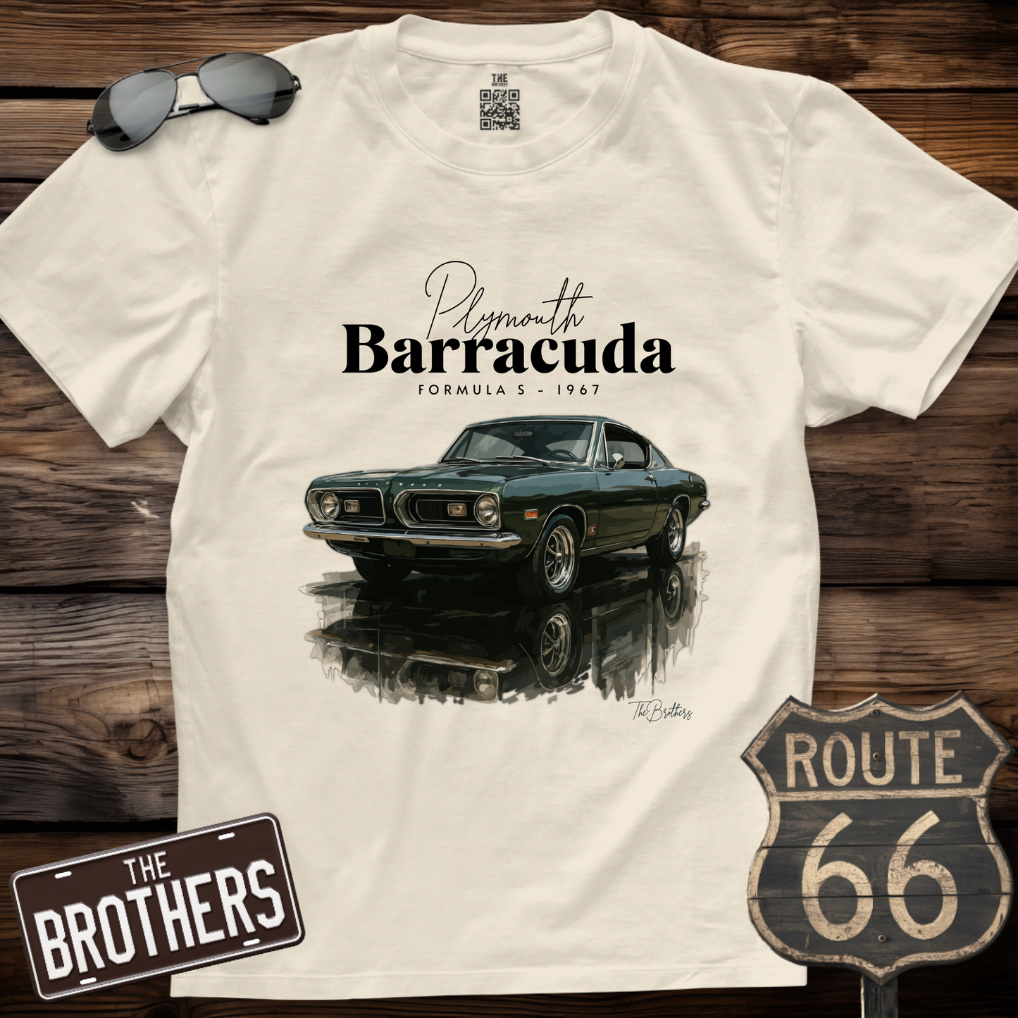 67s Plymouth Barracuda Formula S Art T-Shirt