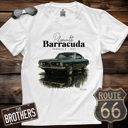 67s Plymouth Barracuda Formula S Art T-Shirt