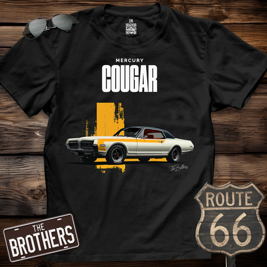 68s Mercury Cougar Art T-Shirt