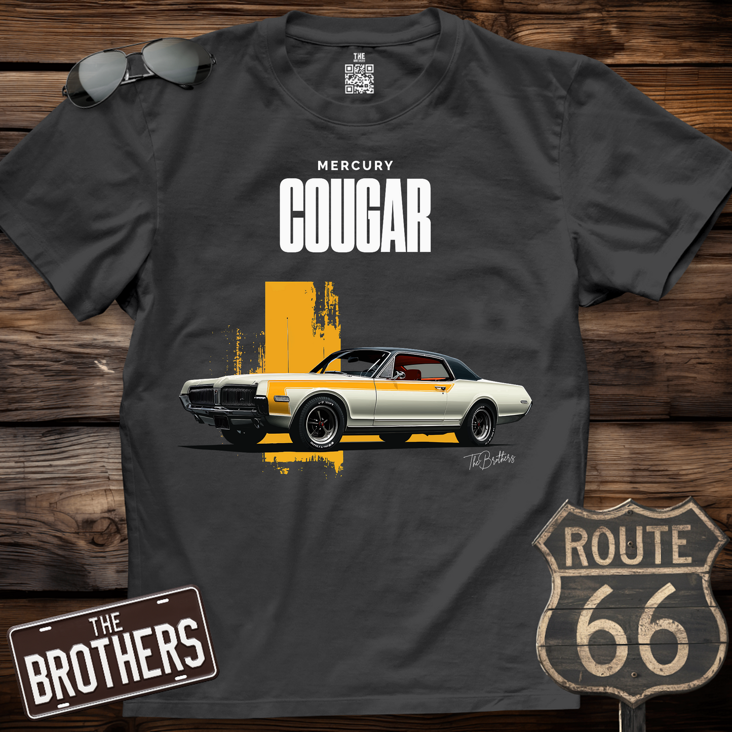 1968 Cougar Classic Graphic T-Shirt