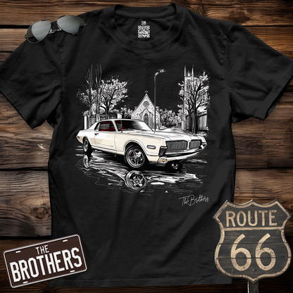 1968 Cougar Classic Sketch T-Shirt