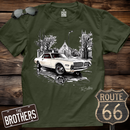 1968 Cougar Classic Sketch T-Shirt