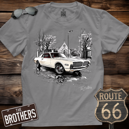 1968 Cougar Classic Sketch T-Shirt