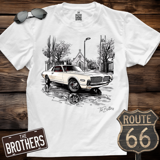 1968 Cougar Classic Sketch T-Shirt