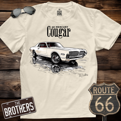 Mercury Cougar 1968 Art T-Shirt