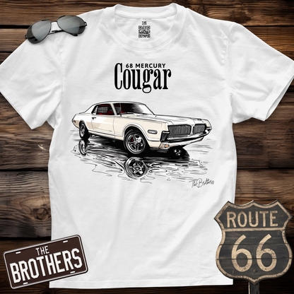 Mercury Cougar 1968 Art T-Shirt