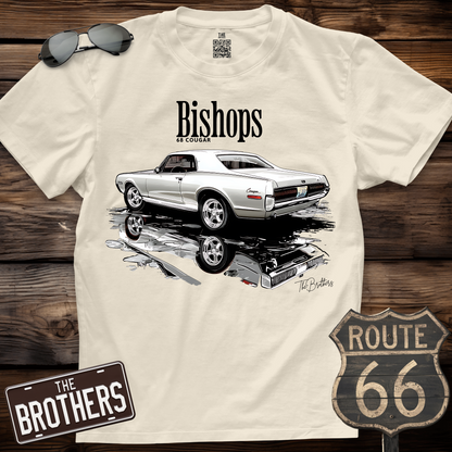 68's Mercury Cougar Custom v4 Art T-Shirt