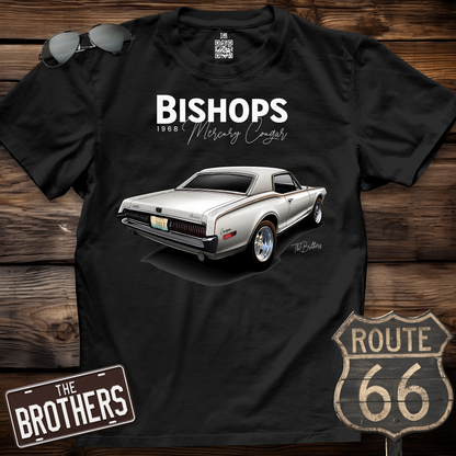 68's Mercury Cougar Custom v8 Art T-Shirt