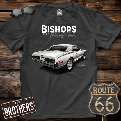 68's Mercury Cougar Custom v8 Art T-Shirt
