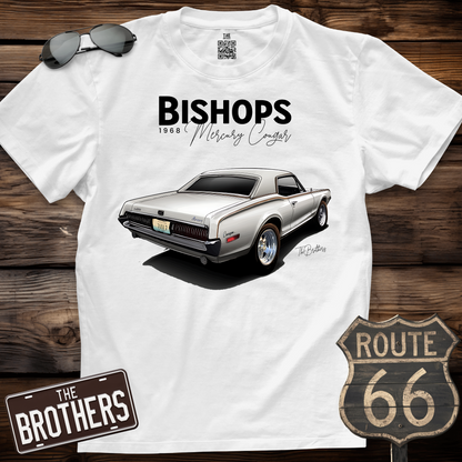 68's Mercury Cougar Custom v8 Art T-Shirt