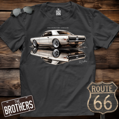 68's Mercury Cougar Custom v9 Art T-Shirt
