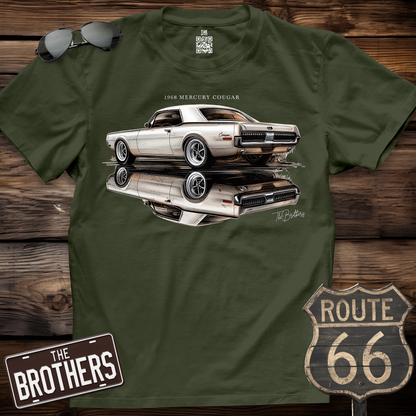 68's Mercury Cougar Custom v9 Art T-Shirt