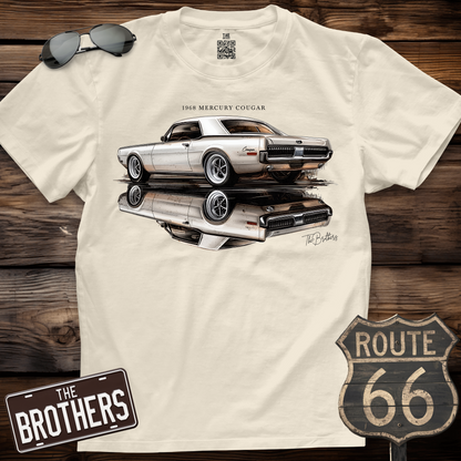 68's Mercury Cougar Custom v9 Art T-Shirt
