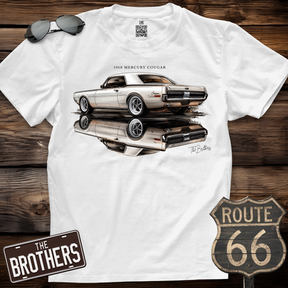 68's Mercury Cougar Custom v9 Art T-Shirt