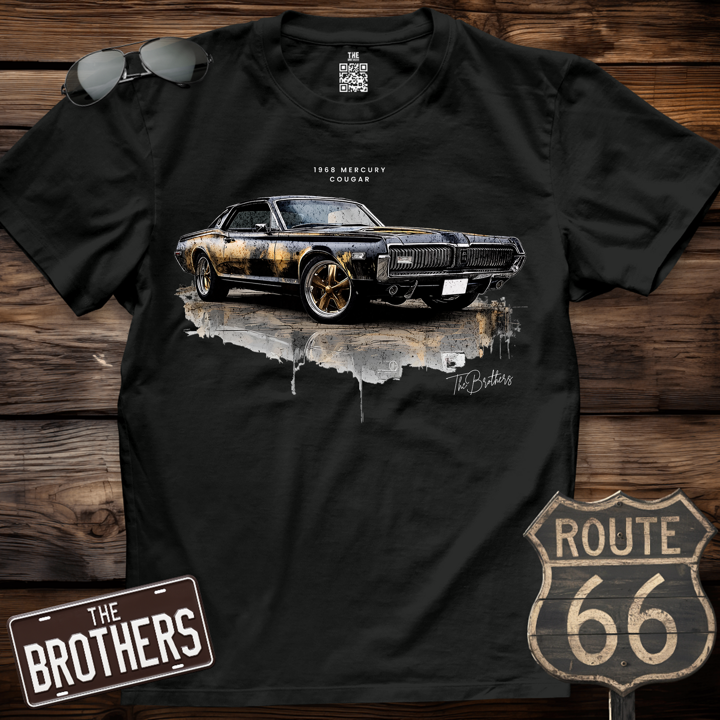 68's Mercury Cougar Art T-Shirt