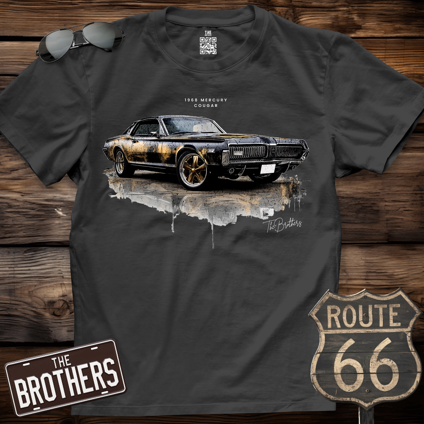 68's Mercury Cougar Art T-Shirt