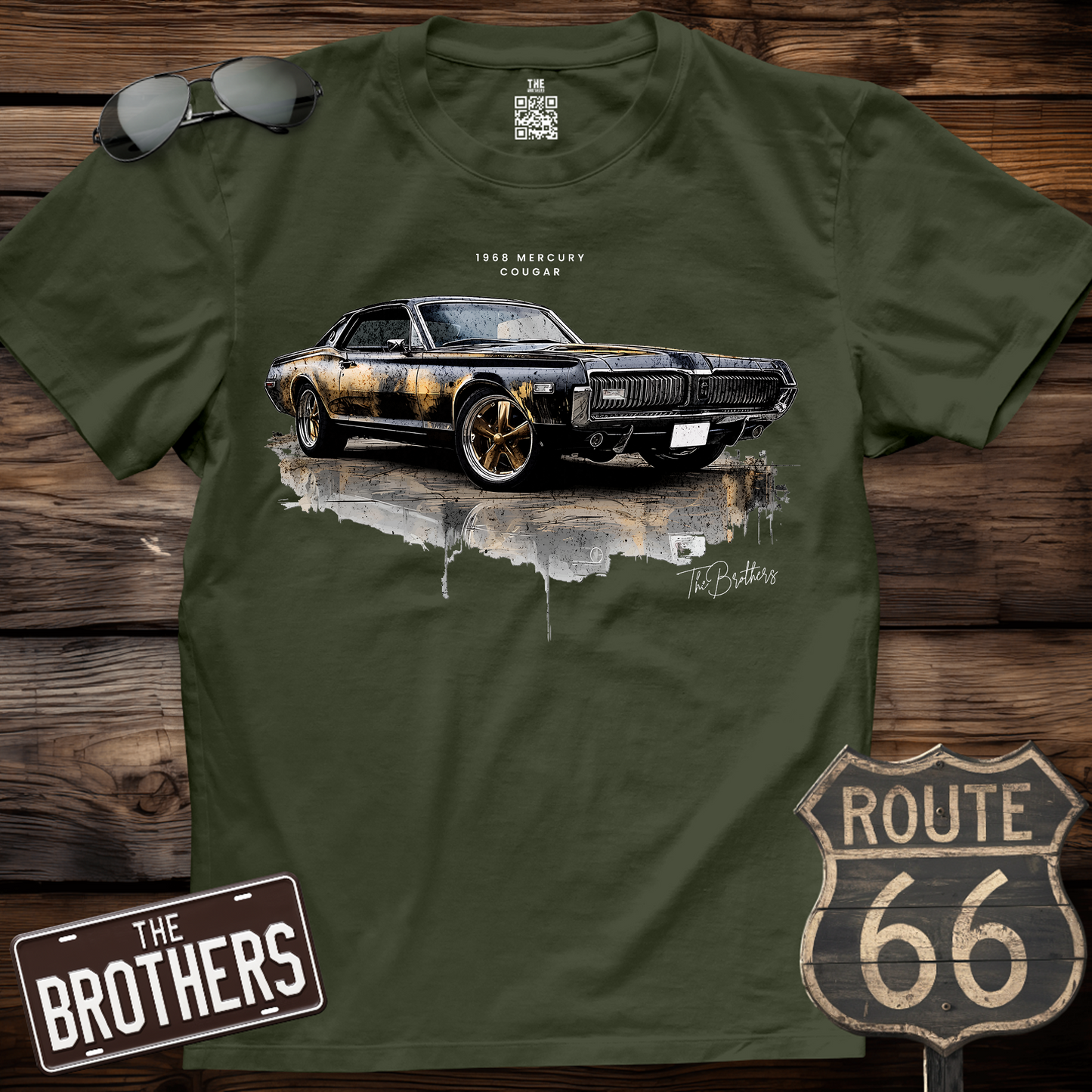68's Mercury Cougar Art T-Shirt