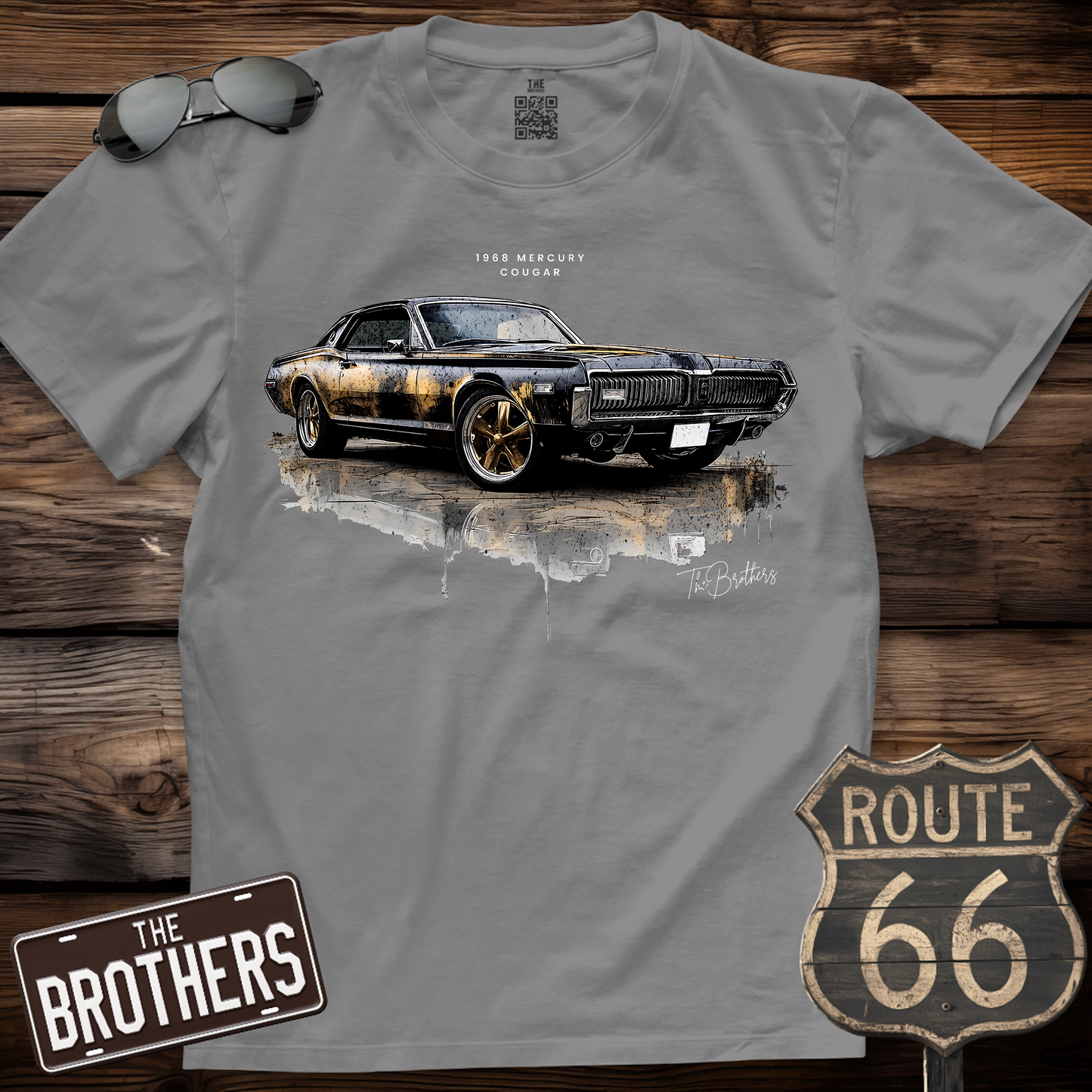 68's Mercury Cougar Art T-Shirt