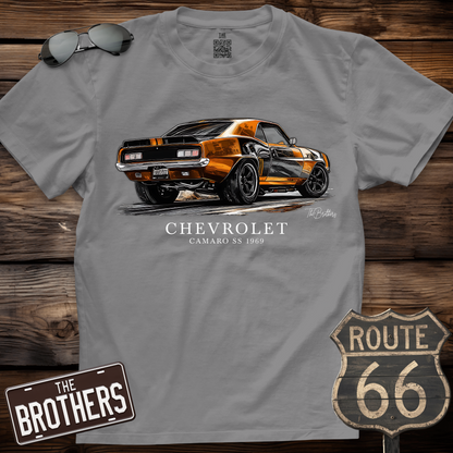 69s Camaro Art T-Shirt