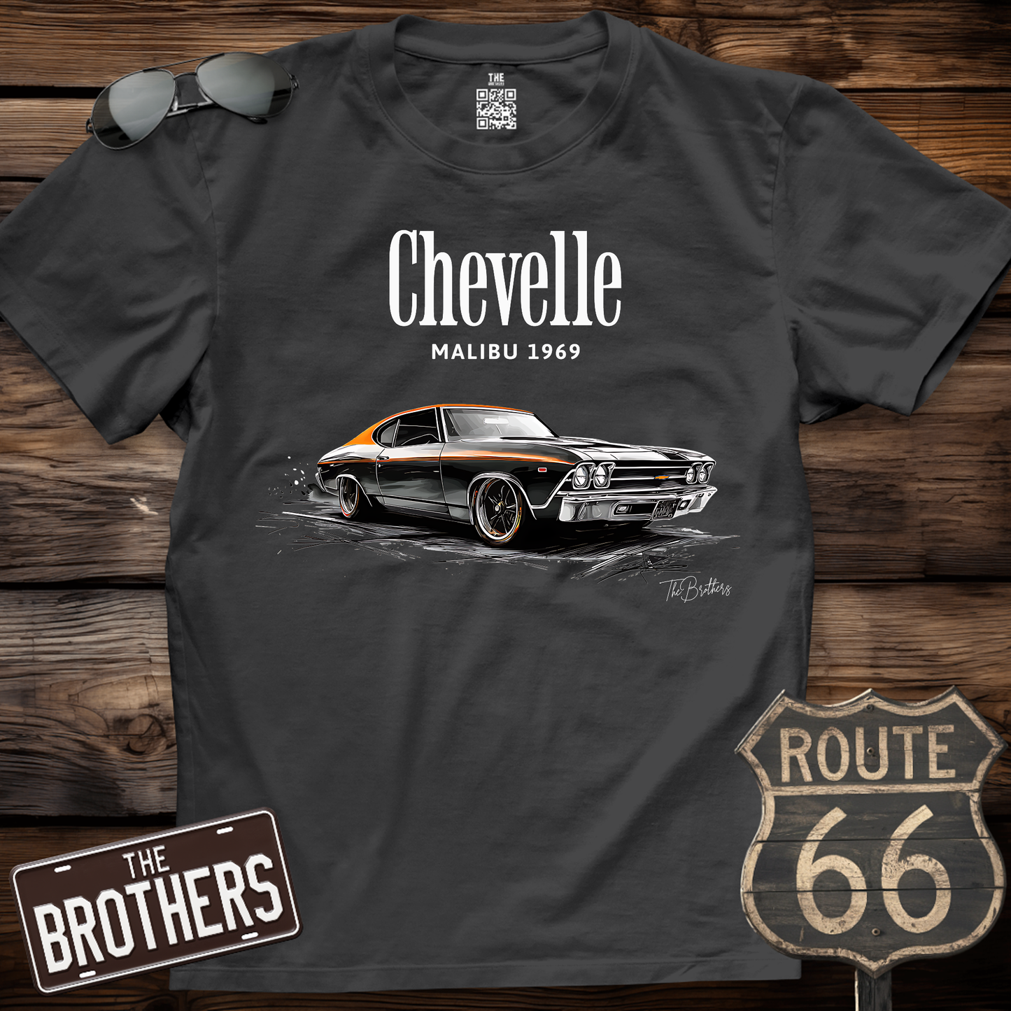 69s Chevelle Malibu Art T-Shirt