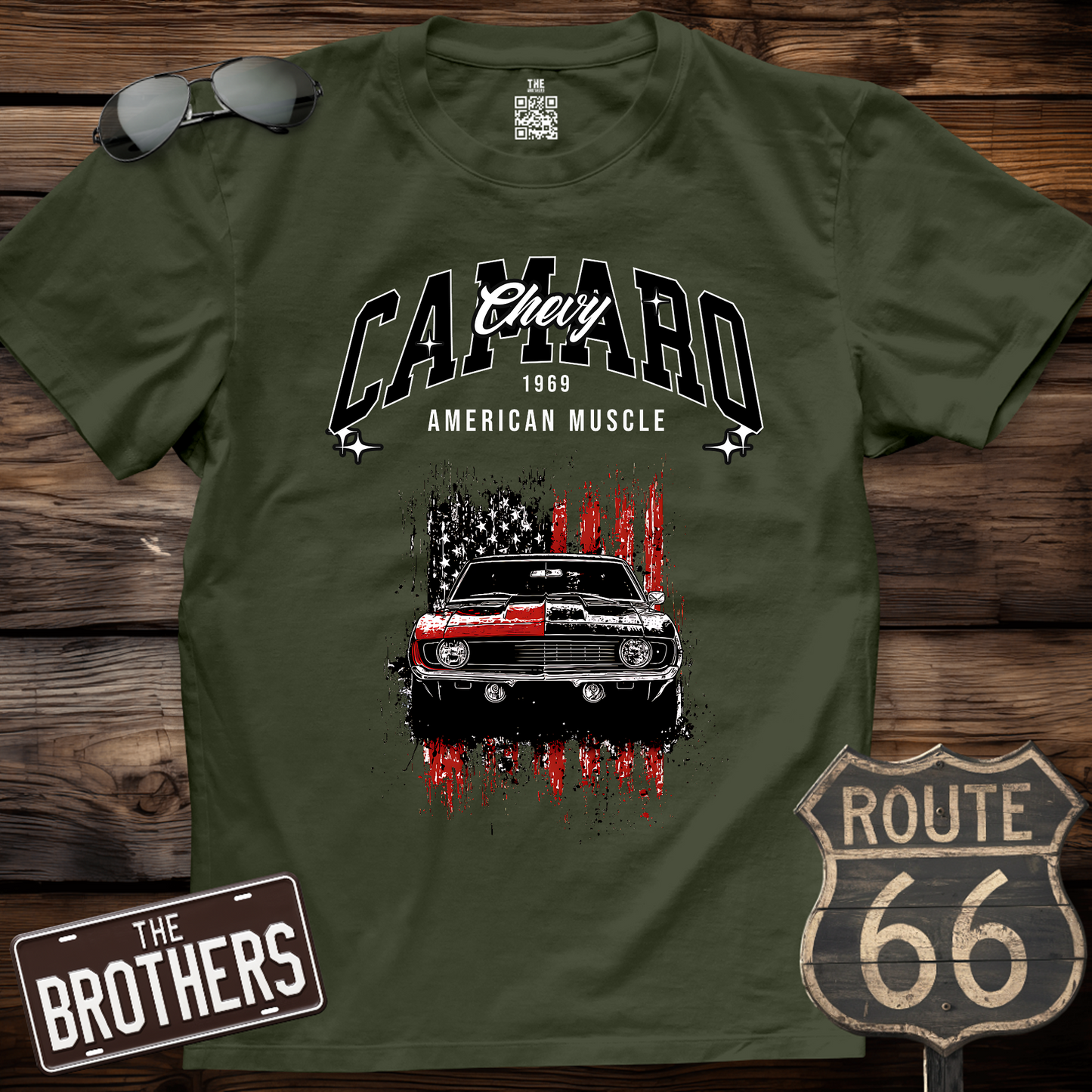 69s Chevy Camaro T-Shirt