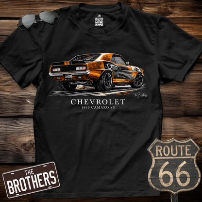 69s Camaro Art T-Shirt