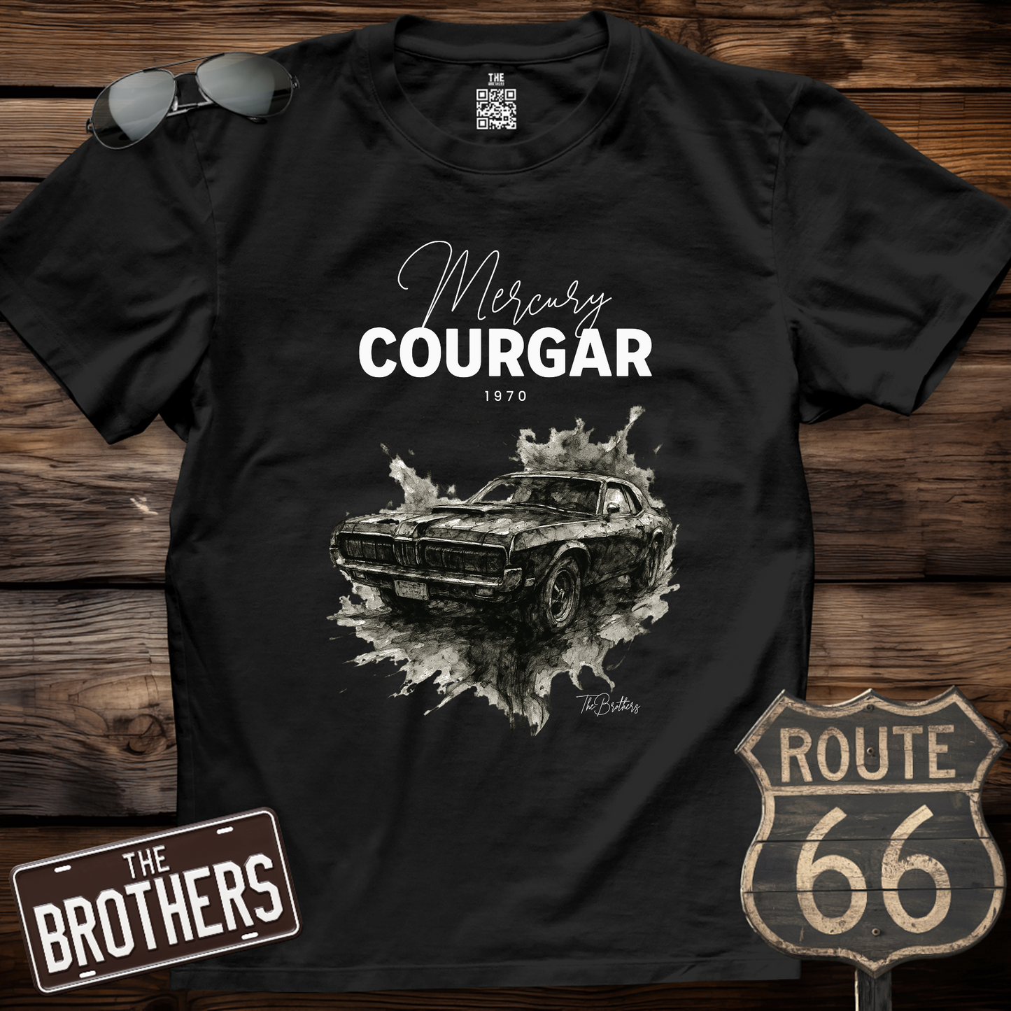 Mercury Cougar Art T-Shirt