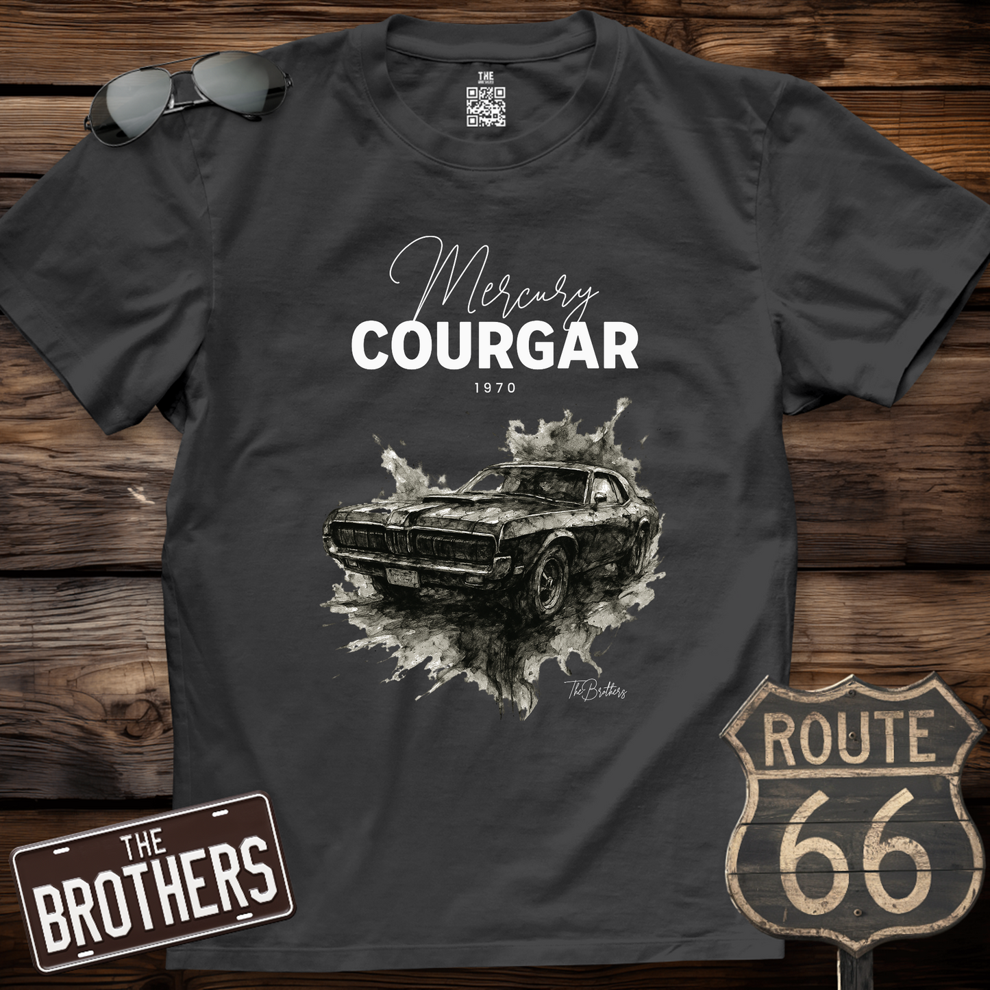Mercury Cougar Art T-Shirt