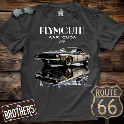 70s Plymouth ARR' Cuda Art T-Shirt