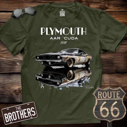 70s Plymouth ARR' Cuda Art T-Shirt
