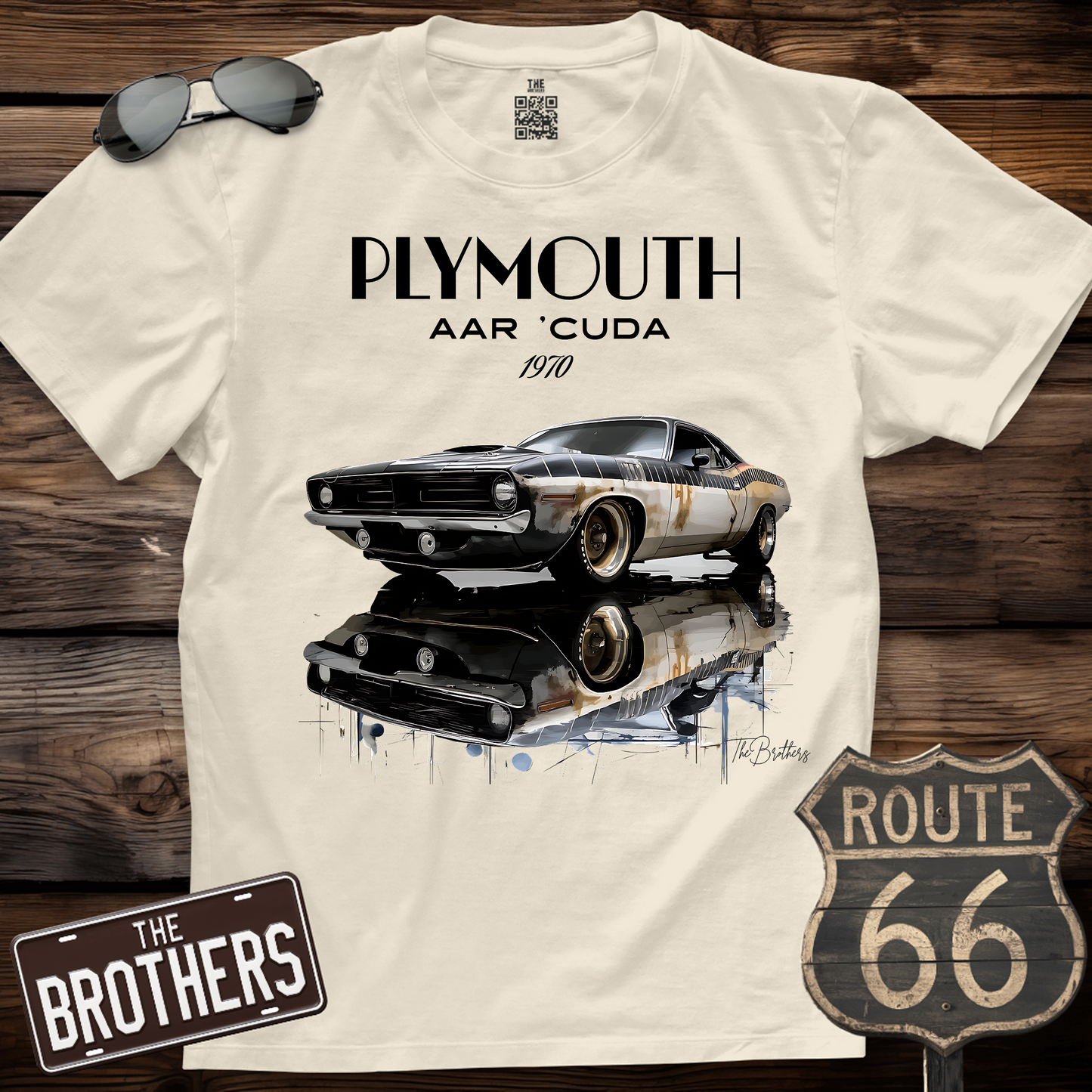 70s Plymouth ARR' Cuda Art T-Shirt