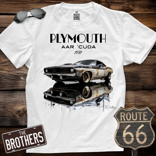 70s Plymouth ARR' Cuda Art T-Shirt