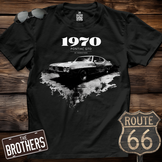 70s Pontiac GTO Art T-Shirt