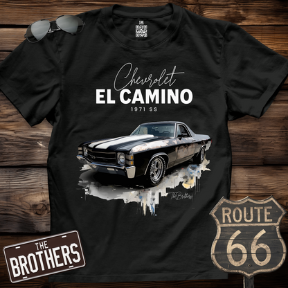 71s Chevrolet El Camino SS Art T-Shirt