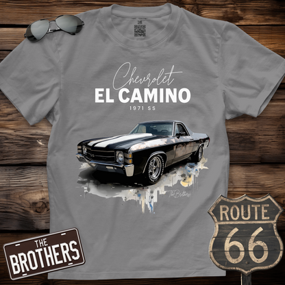 71s Chevrolet El Camino SS Art T-Shirt