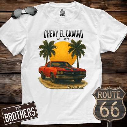 72s Chevy El Camino Art T-Shirt