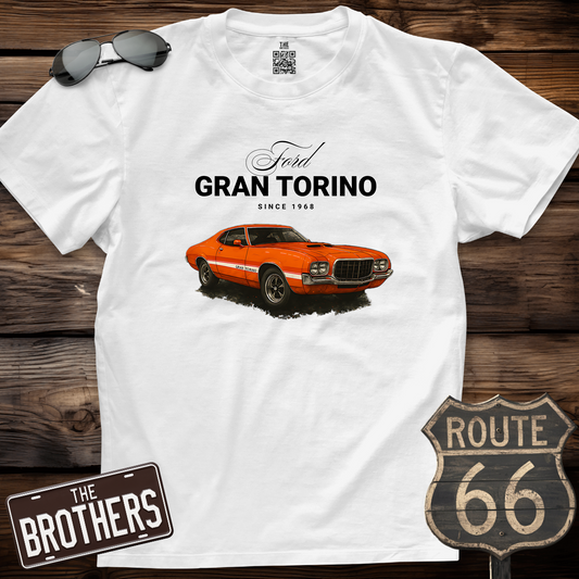 72 Ford Grand Torino Art T-Shirt