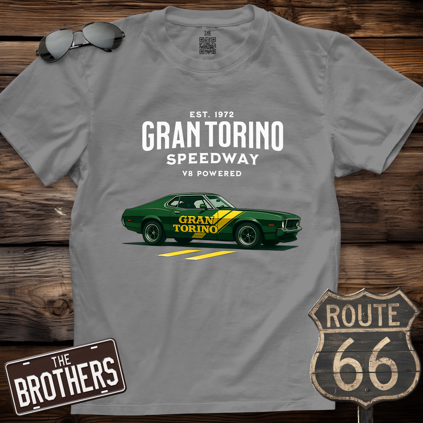 72s Ford Grand Torino Racing T-Shirt