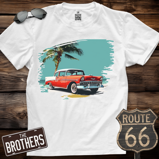 Beachside Retro Ride  T-Shirt