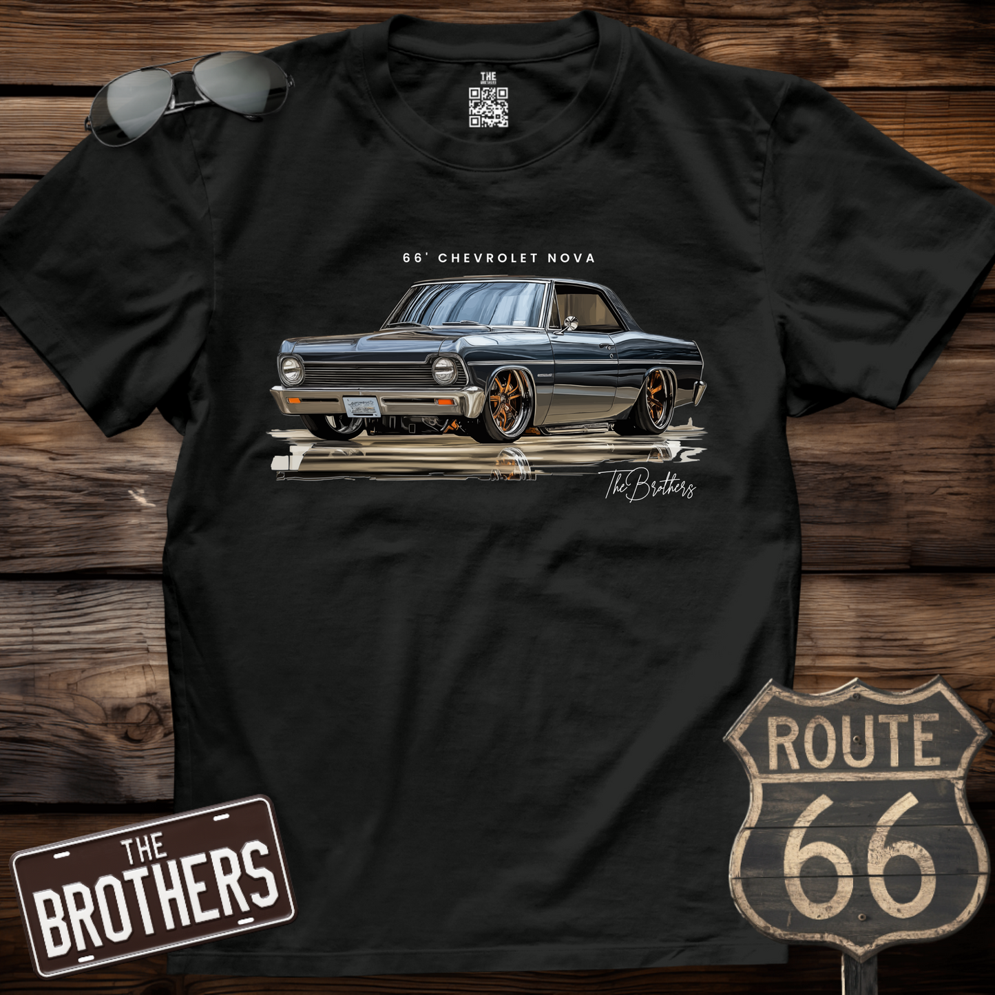 66s Chevrolet Nova Art T-Shirt