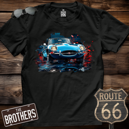 Classic Blue Roadster  T-Shirt