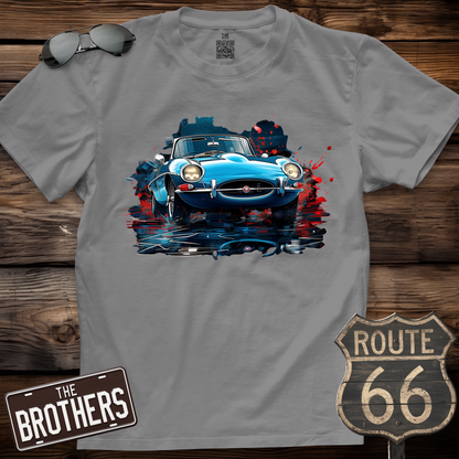 Classic Blue Roadster  T-Shirt